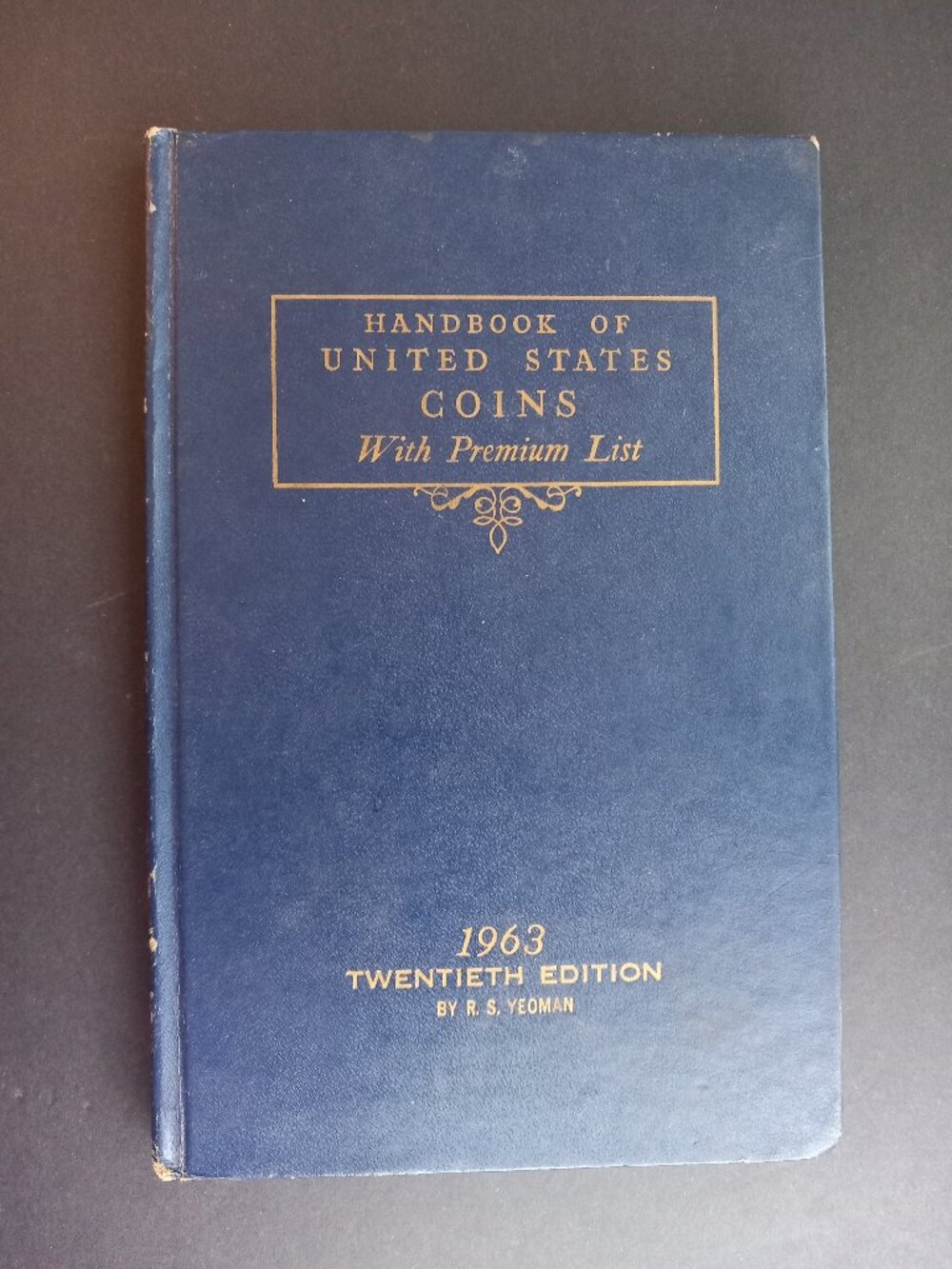 Vintage 1963 Handbook of United States Coins with Premium List